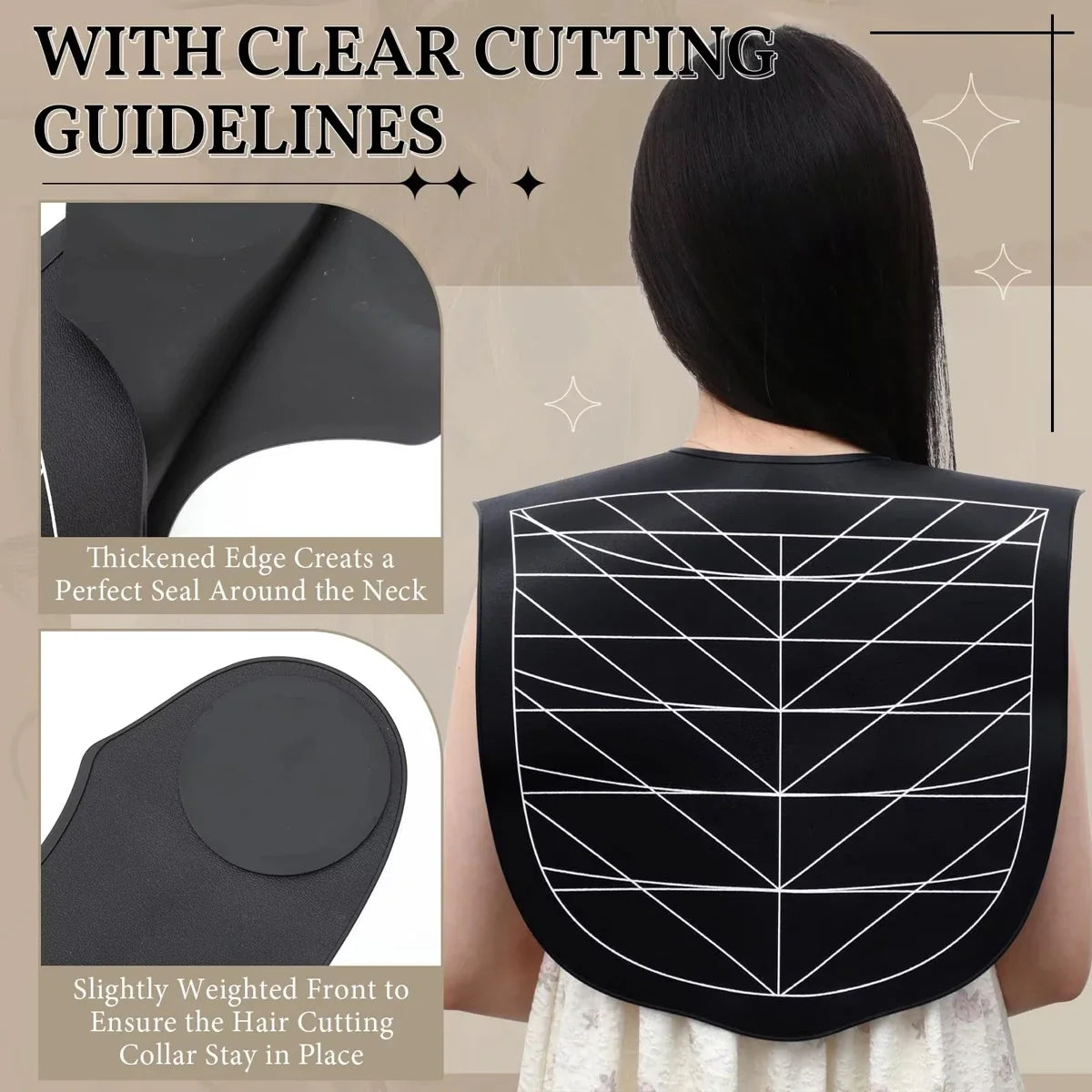 Waterproof Barber Hair Cutting & Coloring Cape | Salon Cloak