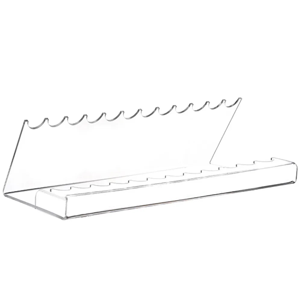 Clear Acrylic Pen & Brush Organizer Stand – 6 or 12 Slots