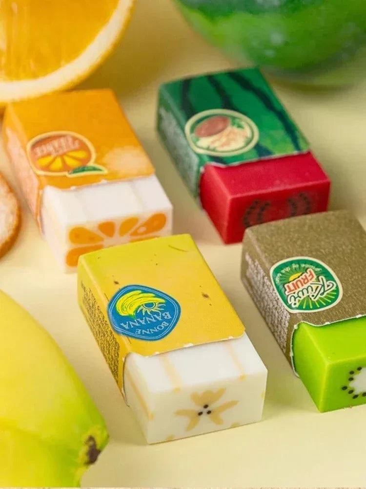 Japan Fruit Eraser Cute Watermelon Banana Kiwi Orange Kawaii