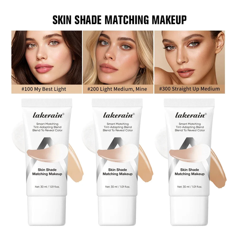 Lakerain Color-Changing Foundation SPF15 | Shade Matching