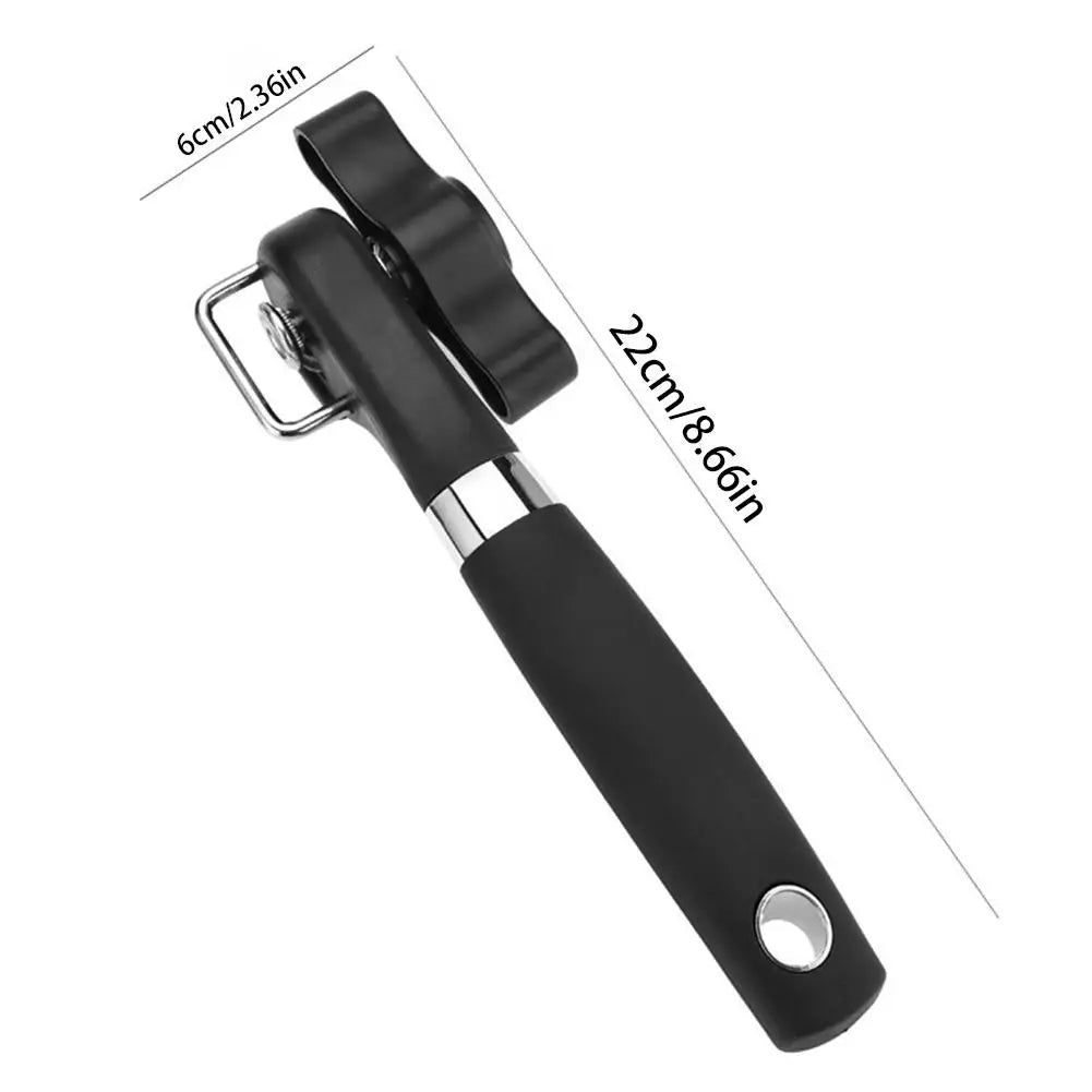 Manual Can Opener – Smooth Edge Stainless Steel Kitchen Tool