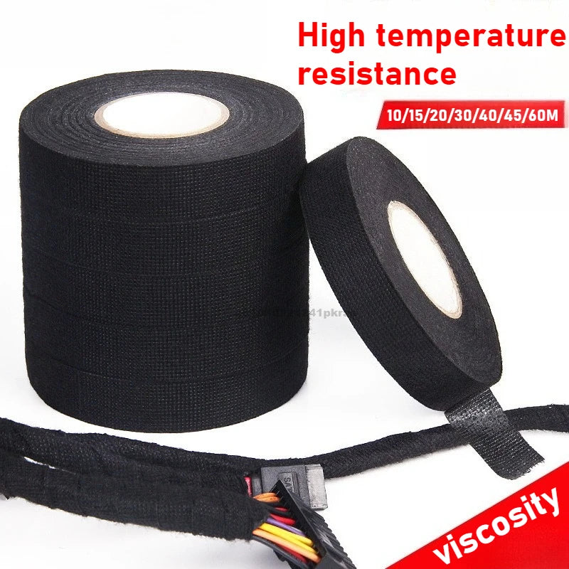 Heat-Resistant Fabric Electrical Tape – Auto Wiring Harness Wrap