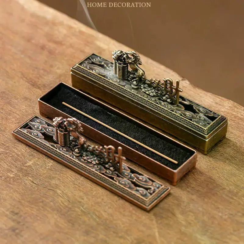 Horse Incense Burner – Alloy Hollow Incense Holder & Ornament