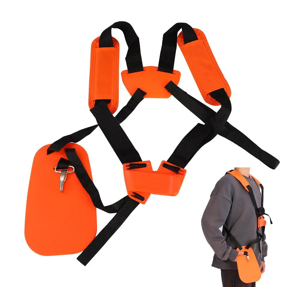 Brush Cutter Strap Trimmer Shoulder Lawn Mower Harness Double Nylon