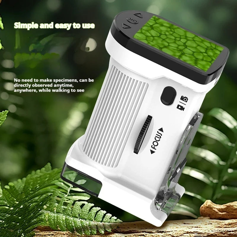 Portable Digital Microscope with Memory Card | Photo & Video