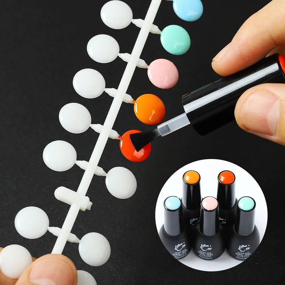 120pc Nail Polish Display Board & Color Card Set | Nail Art