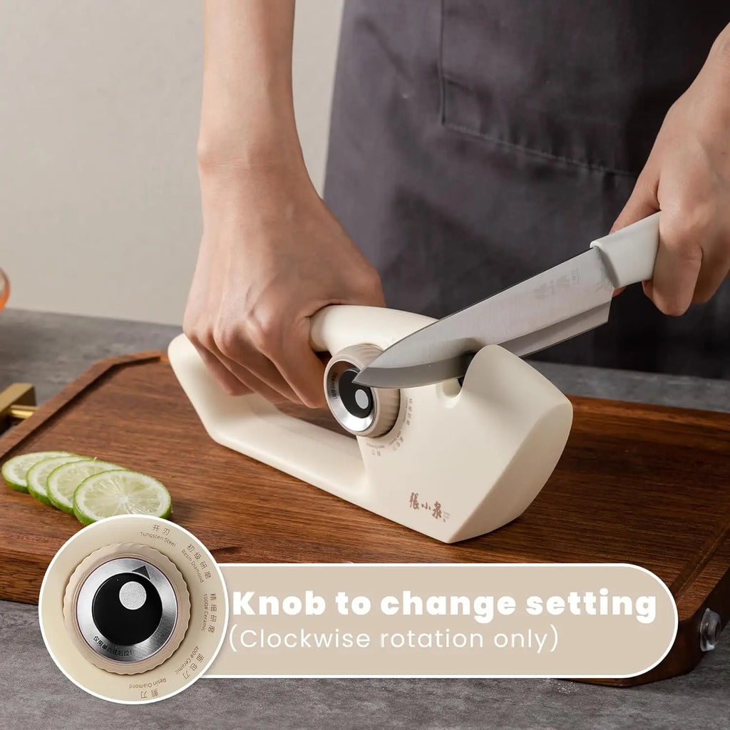 5-in-1 Knife Sharpener – Tungsten, Diamond & Ceramic 5-Stage