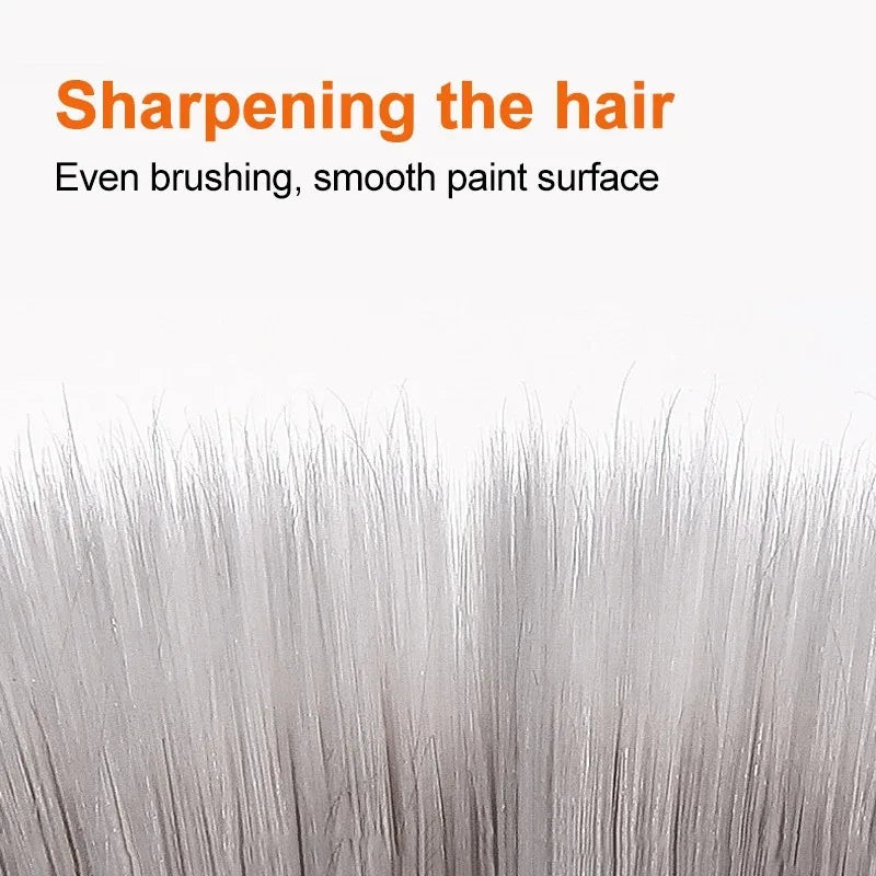 PET Soft Bristle Wall Paint Brush | ABS Handle DIY Tool