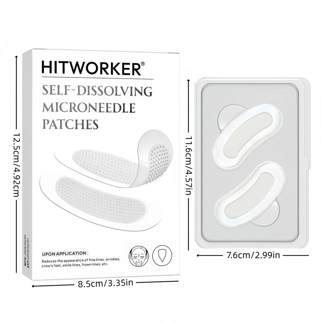 Microneedle Collagen Eye Patches – Hydrating & Firming Mask