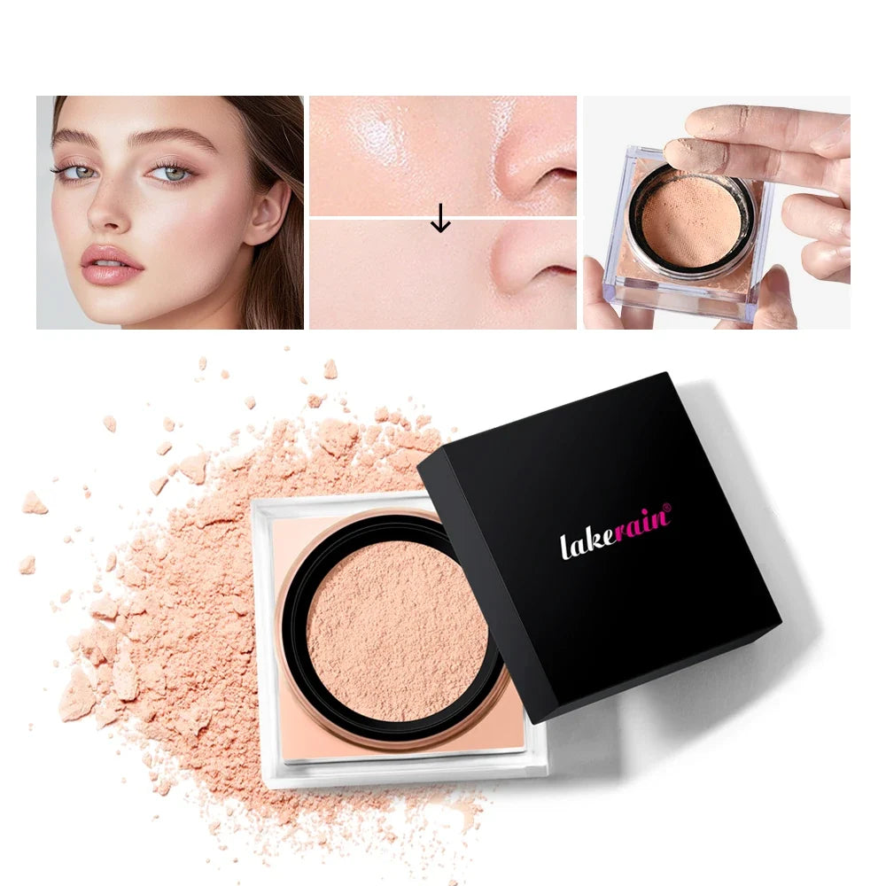 Lakerain Loose Baking & Setting Powder | Matte Oil Control