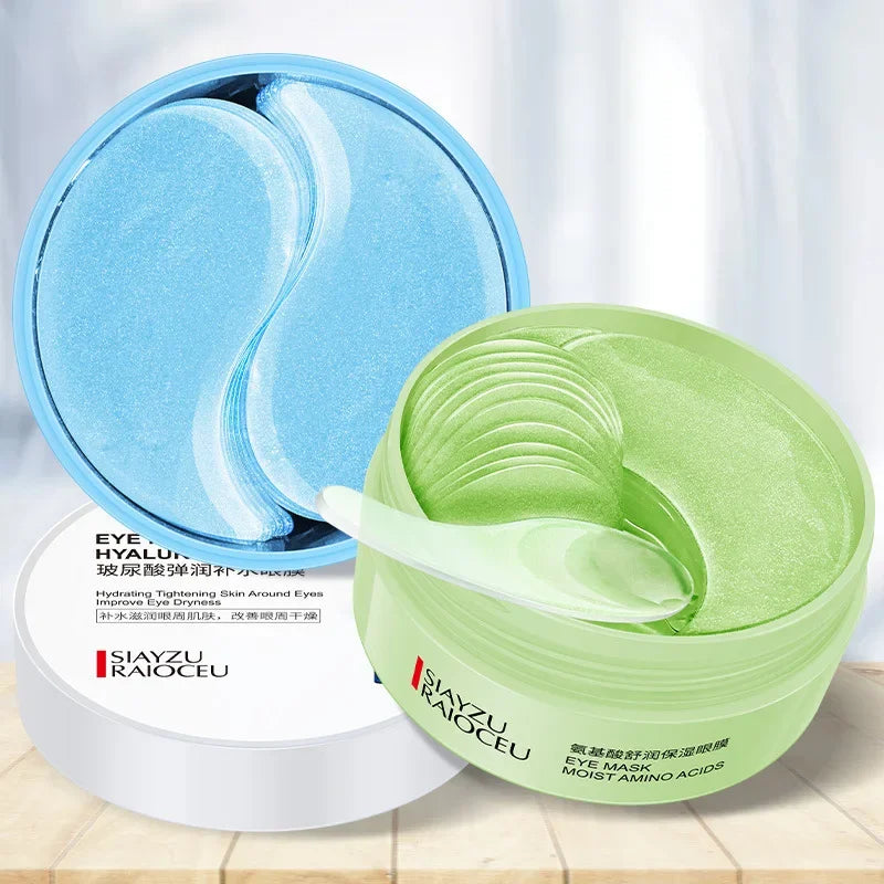 60-Pack Hyaluronic Acid Collagen Eye Masks – Firm & Hydrate