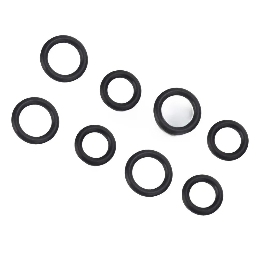 10-Pack Black FKM O-Rings – High-Temp Sealing Gasket Kit