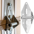 Garage Door Hinge Bracket Heavy Duty Exterior Spring Loaded Mounting
