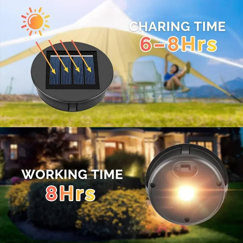 Solar Lantern Replacement Top | Outdoor Hanging Solar Light Part