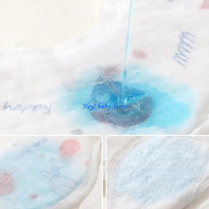 20-Pack Disposable Baby Bibs | Absorbent Cotton Drool Bibs