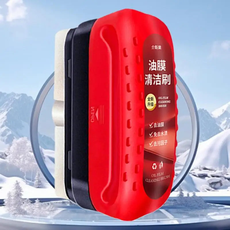Automotive Oil Film Cleaning Brush Auto Rainproof Glass Remover All 1