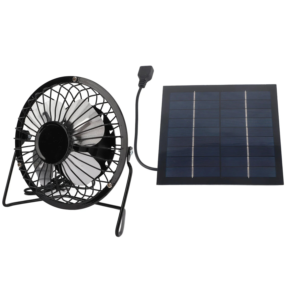 URGGU 5W Solar USB Fan – Portable Outdoor & Home Cooling