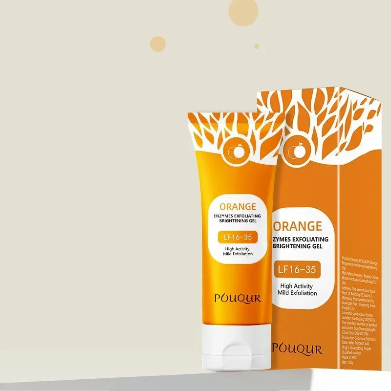 efero Orange Exfoliating Gel – Face & Body Scrub Dead Skin