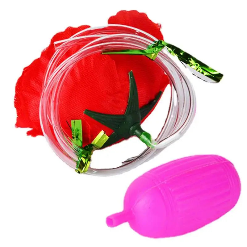 Random Lovely Trick Funny Joke Prank Toys Water Squirt Rose Clown
