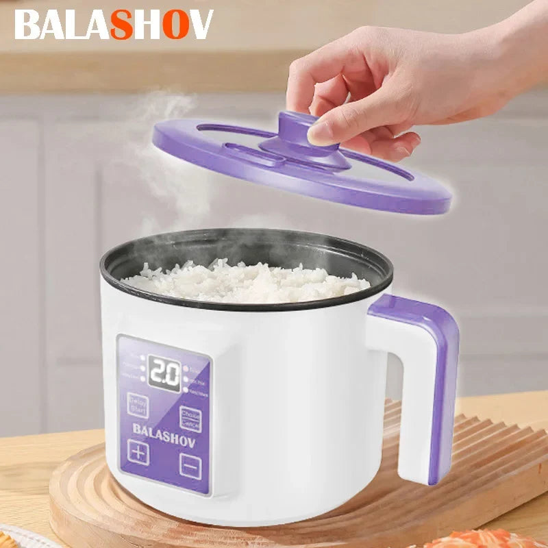 BALASHOV 220V Electric Rice Cooker & Steamer 1.7L Multicooker