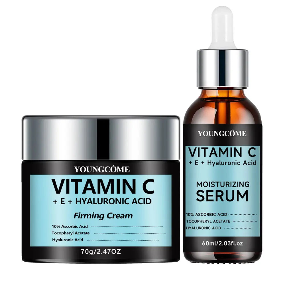 Vitamin C Face Serum 10% Ascorbic Acid, Hyaluronic & Vitamin E