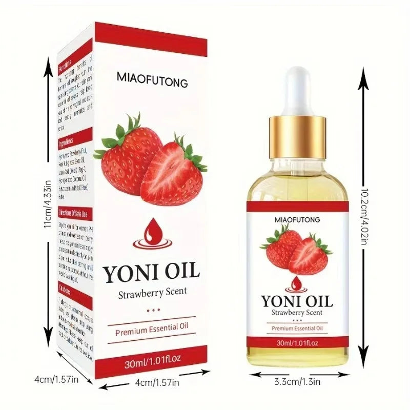 Rose & Strawberry Yoni Oil – Female Intimate Essential Oil