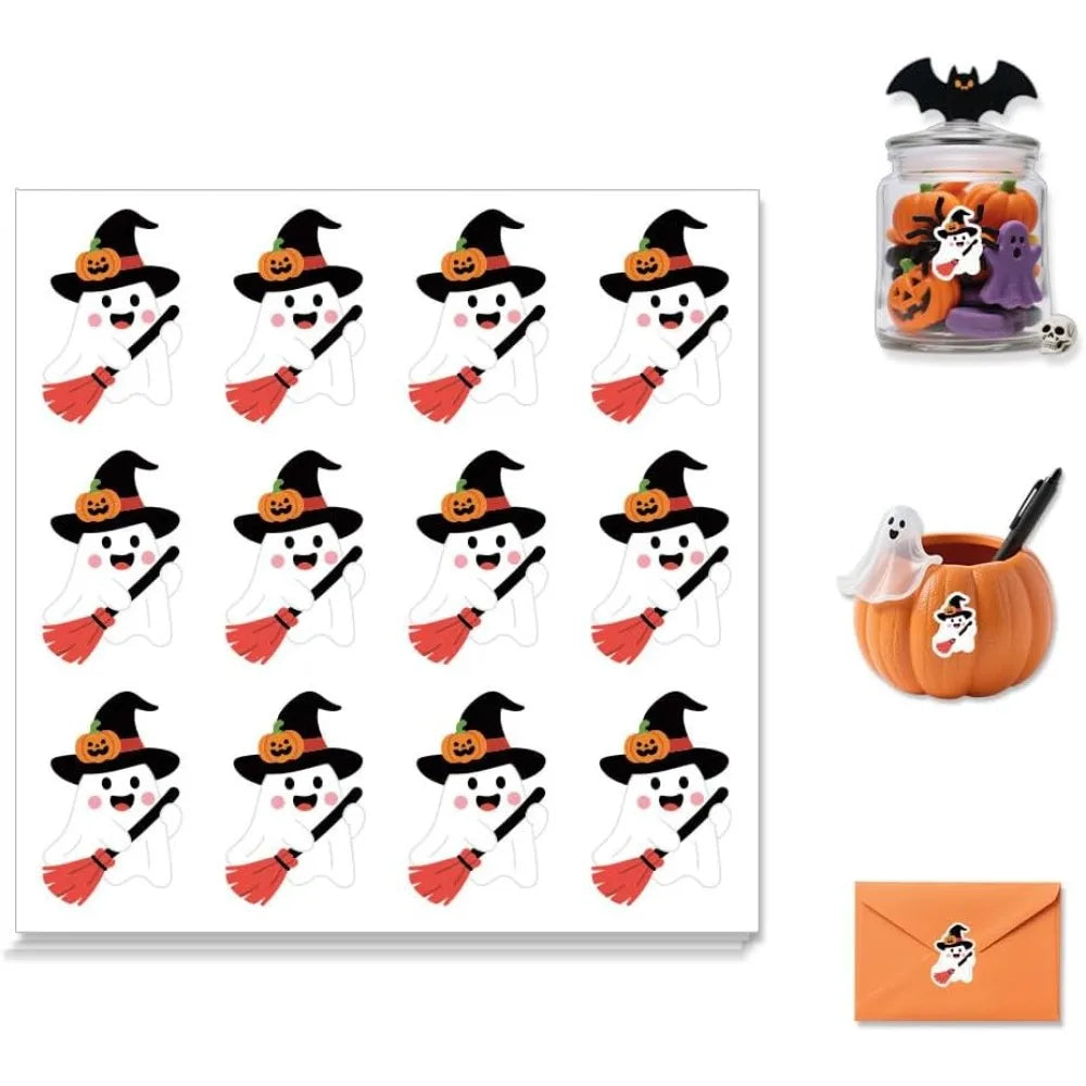240 Pcs Self-Adhesive Decorative Stickers – 12 Fun Patterns