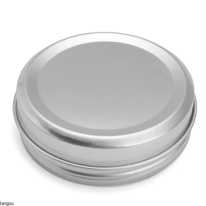 Empty Aluminum Tins 5ml–100ml | Screw Top Round Storage Cans
