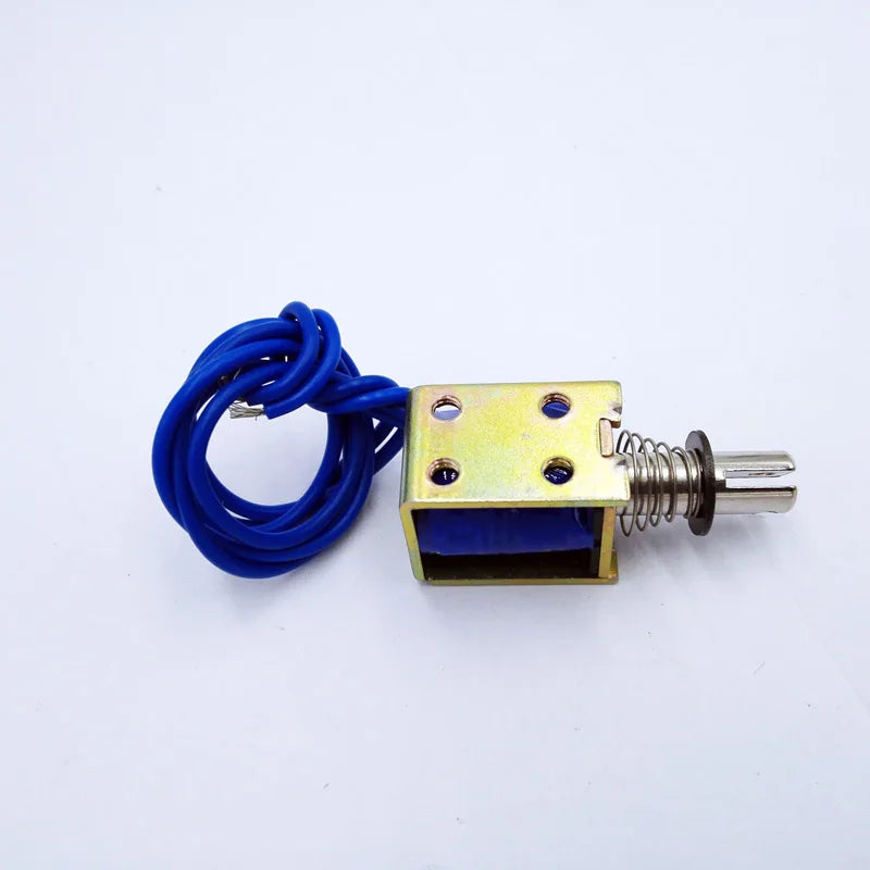 DC 12V/24V Pull Electromagnet TAU-0520 – 10mm Travel 400g