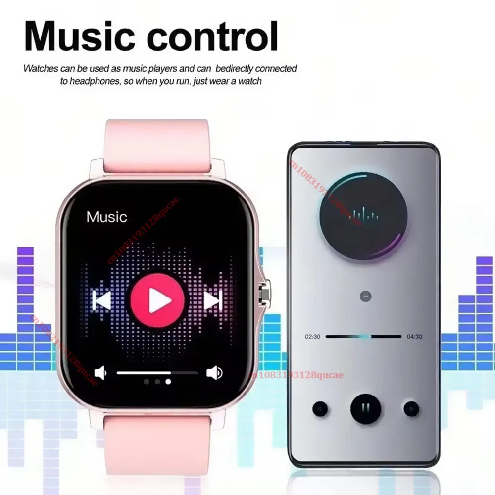 Sports Smartwatch 2026 Screen Bluetooth Calls Monitoring Men Smart