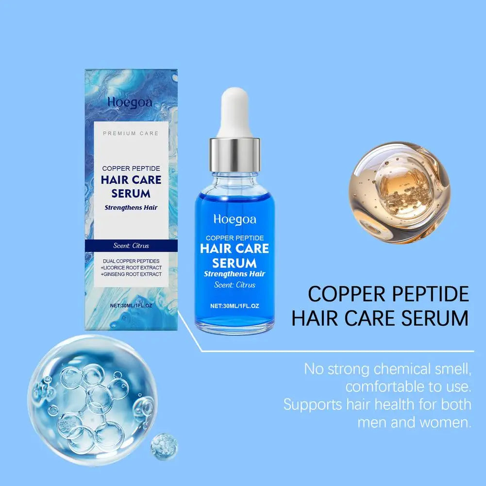 Copper Peptide Hair Growth Serum – Strengthen & Nourish