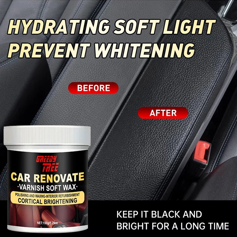 Plastic & Rubber Repair Cream – Black Restoration & Scratch Remover