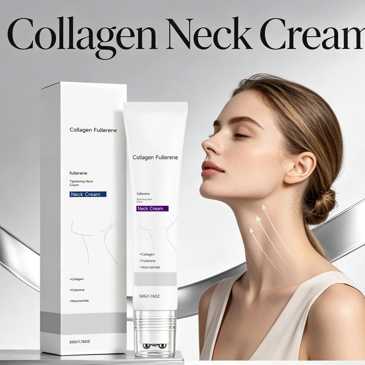 Collagen Neck Firming Cream – Hyaluronic Acid & Niacinamide