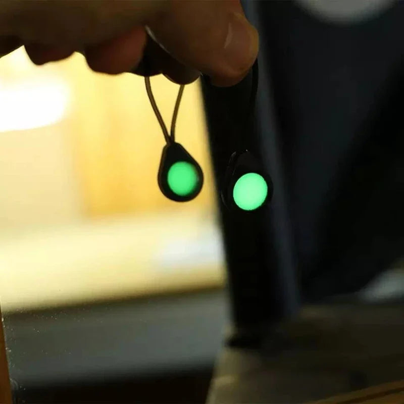 Luminous Zipper Pulls for Camping & Hiking — 5/10 Pack