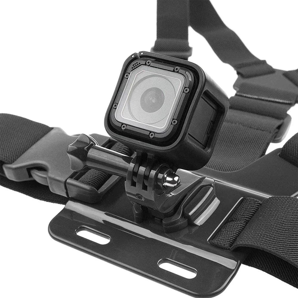 Action Camera Chest Strap Mount – GoPro & Universal Fit