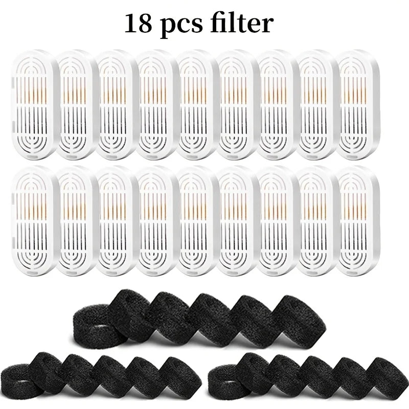 KEMORELA Cat Fountain Pre-Filter Sponges 6/12/18 Pack