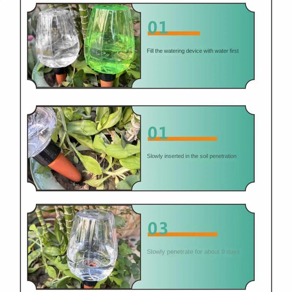 350ml Self-Watering Globe – Automatic Plant Drip Irrigator