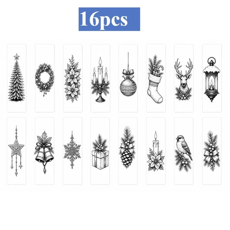 Christmas Coloring Bookmarks – Festive DIY Art Page Markers
