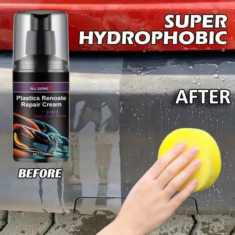 Tire Gloss & Reviver – Shine & Protect Tires, Plastic & Rubber