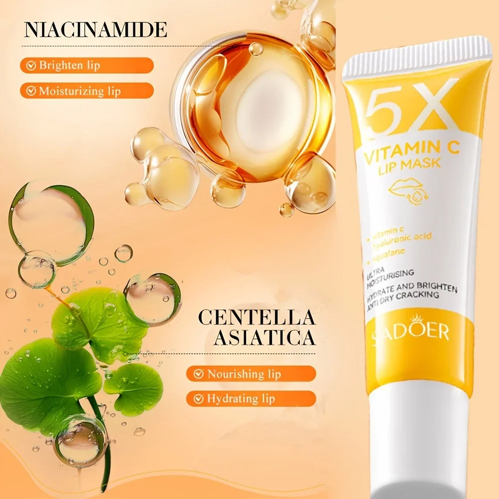 Vitamin C Lip Mask – Hydrating & Moisturizing Lip Balm 10g