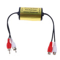 Audio Ground Loop Isolator Noise Filter – Car & Home Stereo