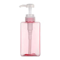Square Clear Bottle Liquid Soap Whipped Mousse Points Bottling