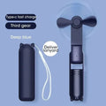 Mini Handheld Folding Fan USB Rechargeable with Power Bank