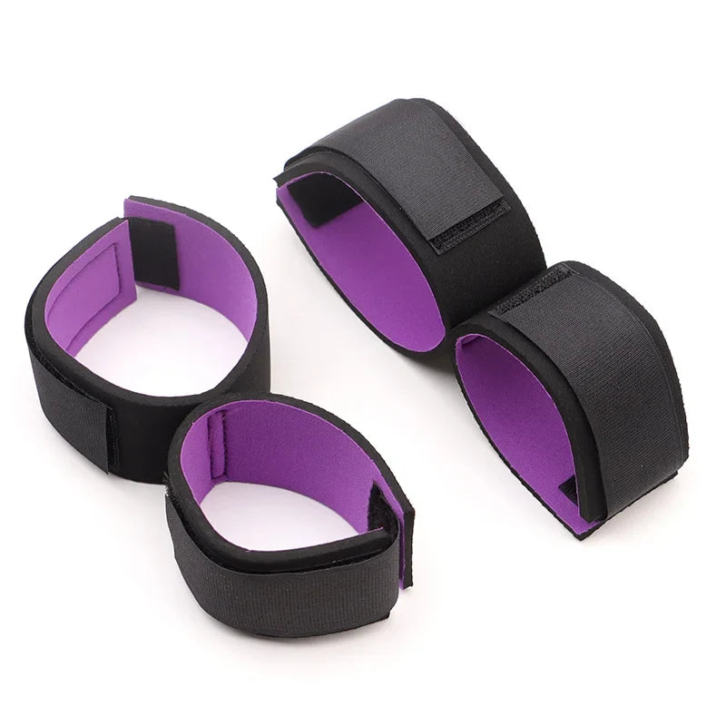 BDSM Bondage Adult Games Ankle Cuffs Sex Toys Women Couples Slave Bed
