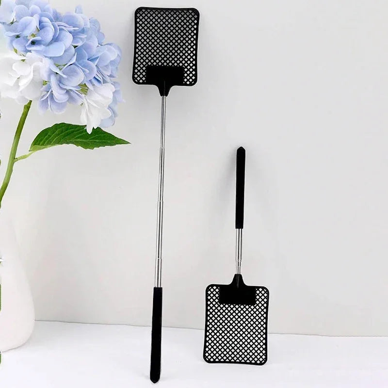 Retractable Fly Swatter – Telescopic Stainless Steel Handle