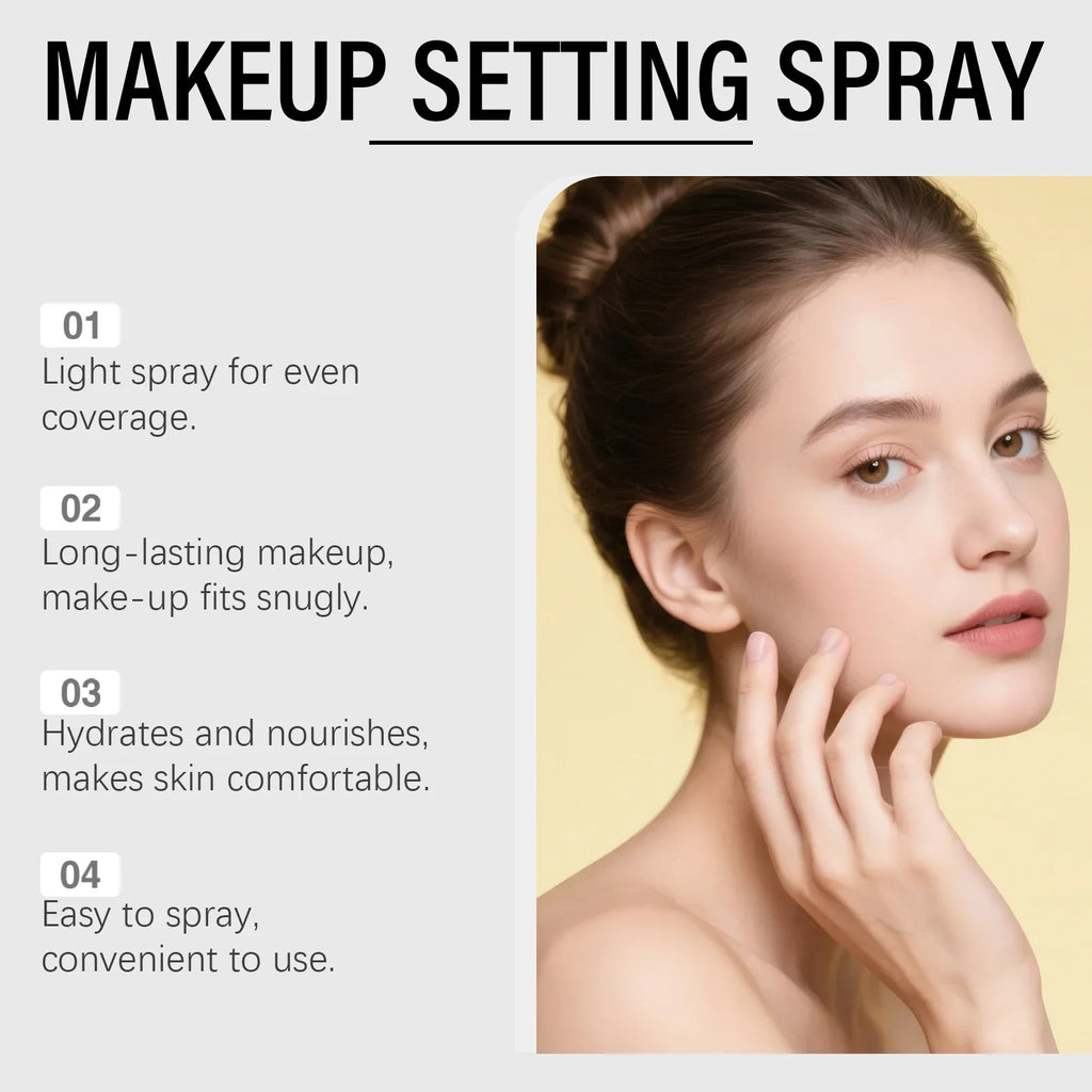 WIYUN Mattifying Setting Spray | Waterproof, Oil Control, Long-Lasting
