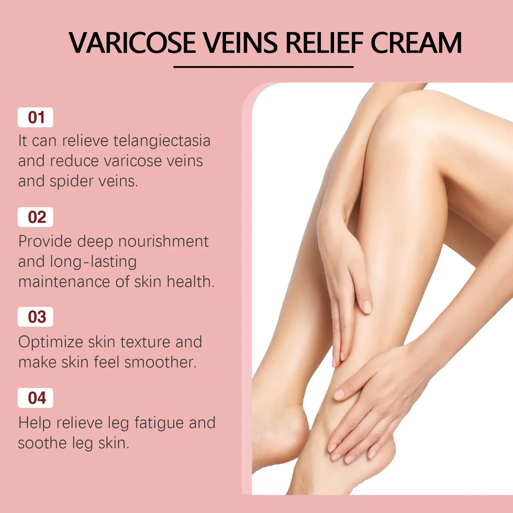 Ximonth Varicose Vein Relief Cream | Leg Swelling & Circulation