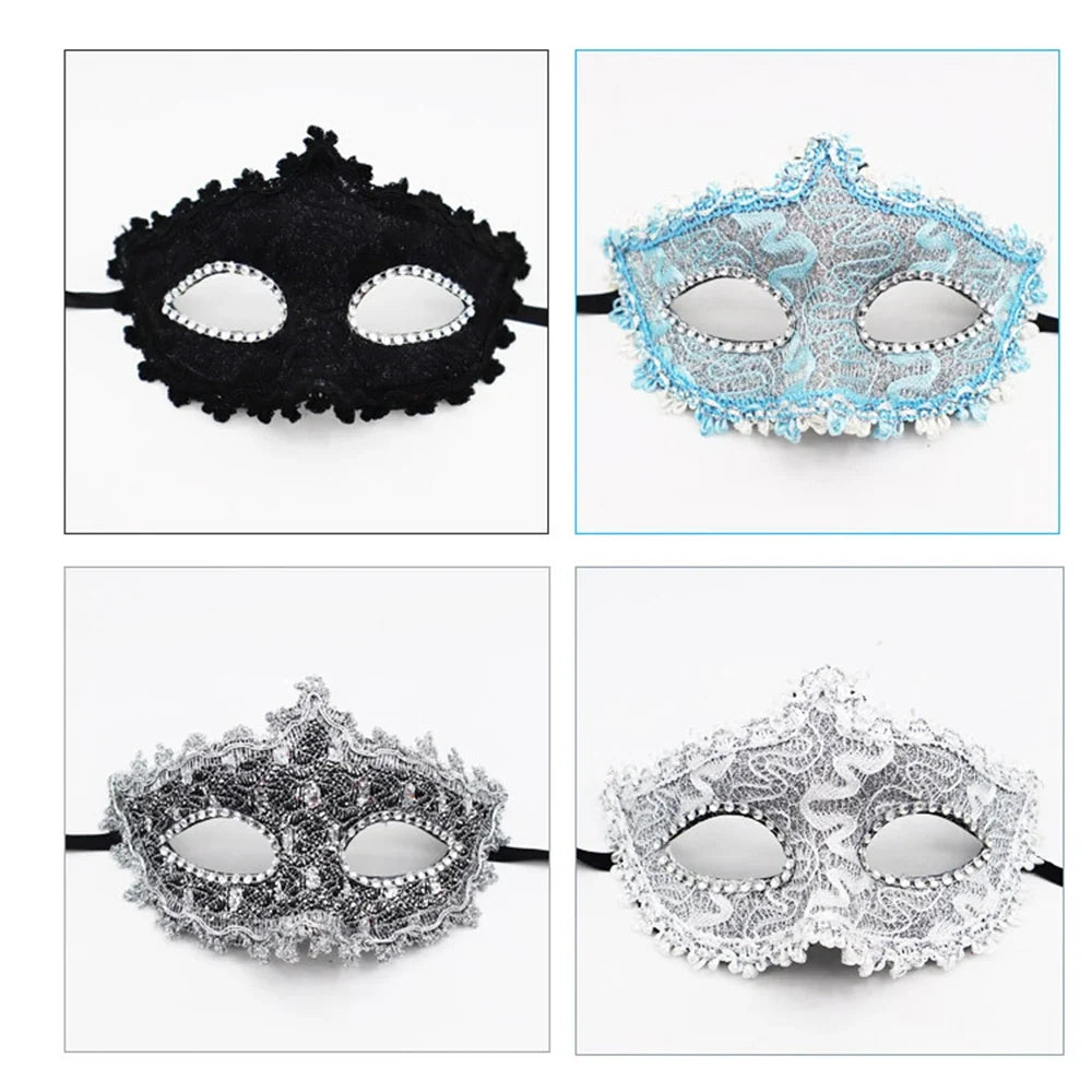 Adult Half-face Mask Retro Half Face Masks Venetian Party Beauty