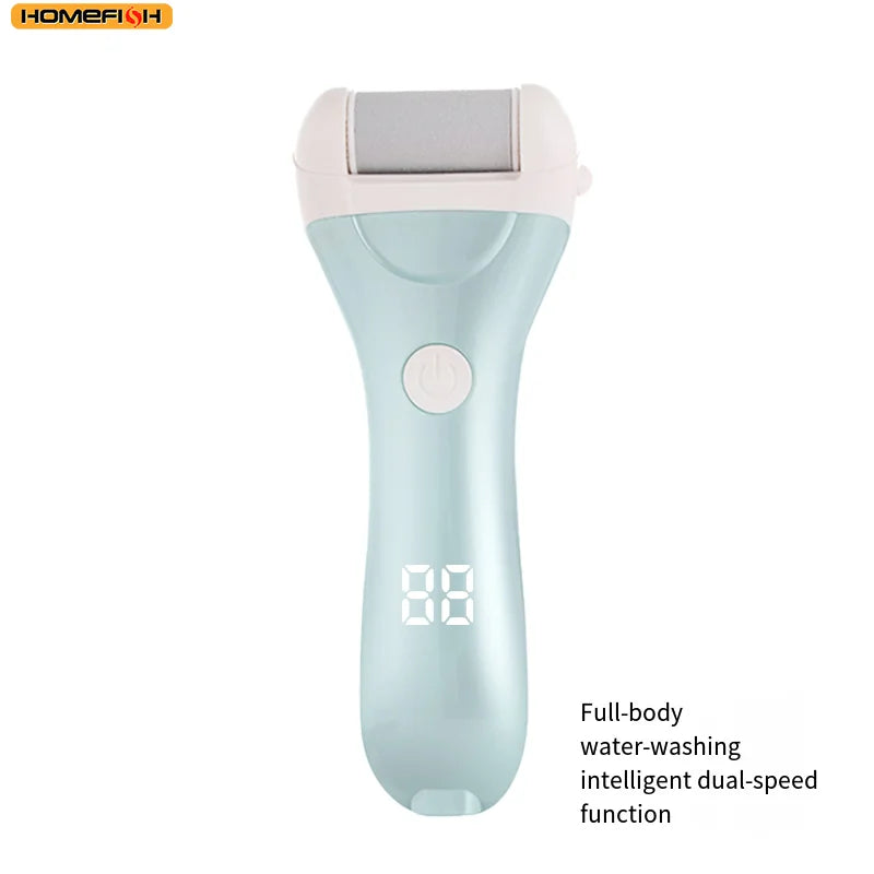 Electric Foot File Callus Remover – USB Rechargeable + 3 Heads