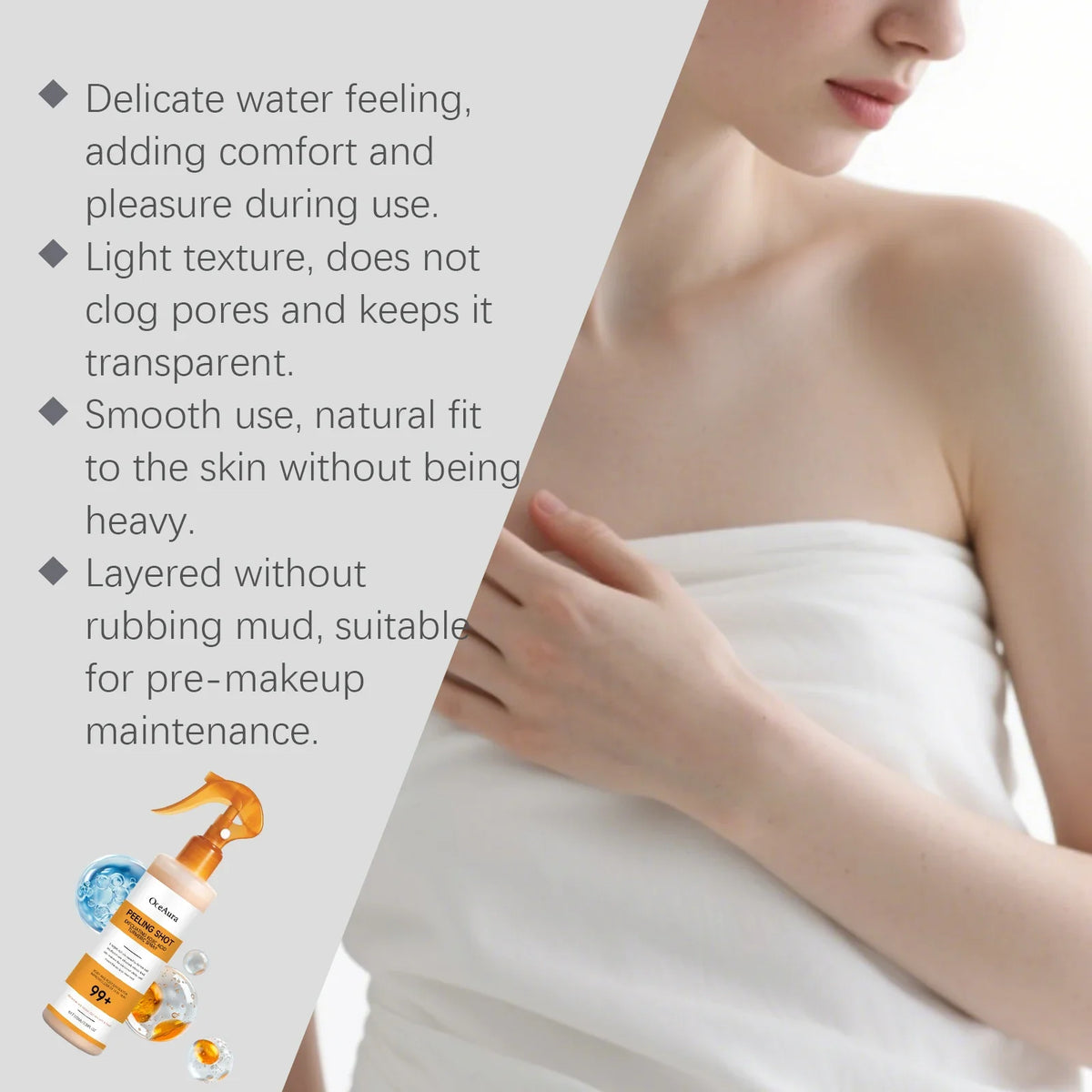 Kojic Acid Turmeric Body Brightening Exfoliating Spray 100ml